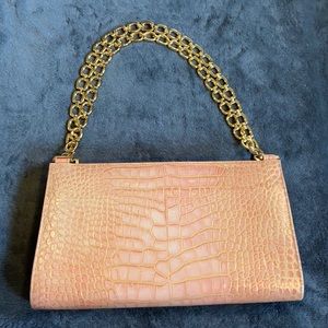 Peach Georges Rech shoulder/handbag